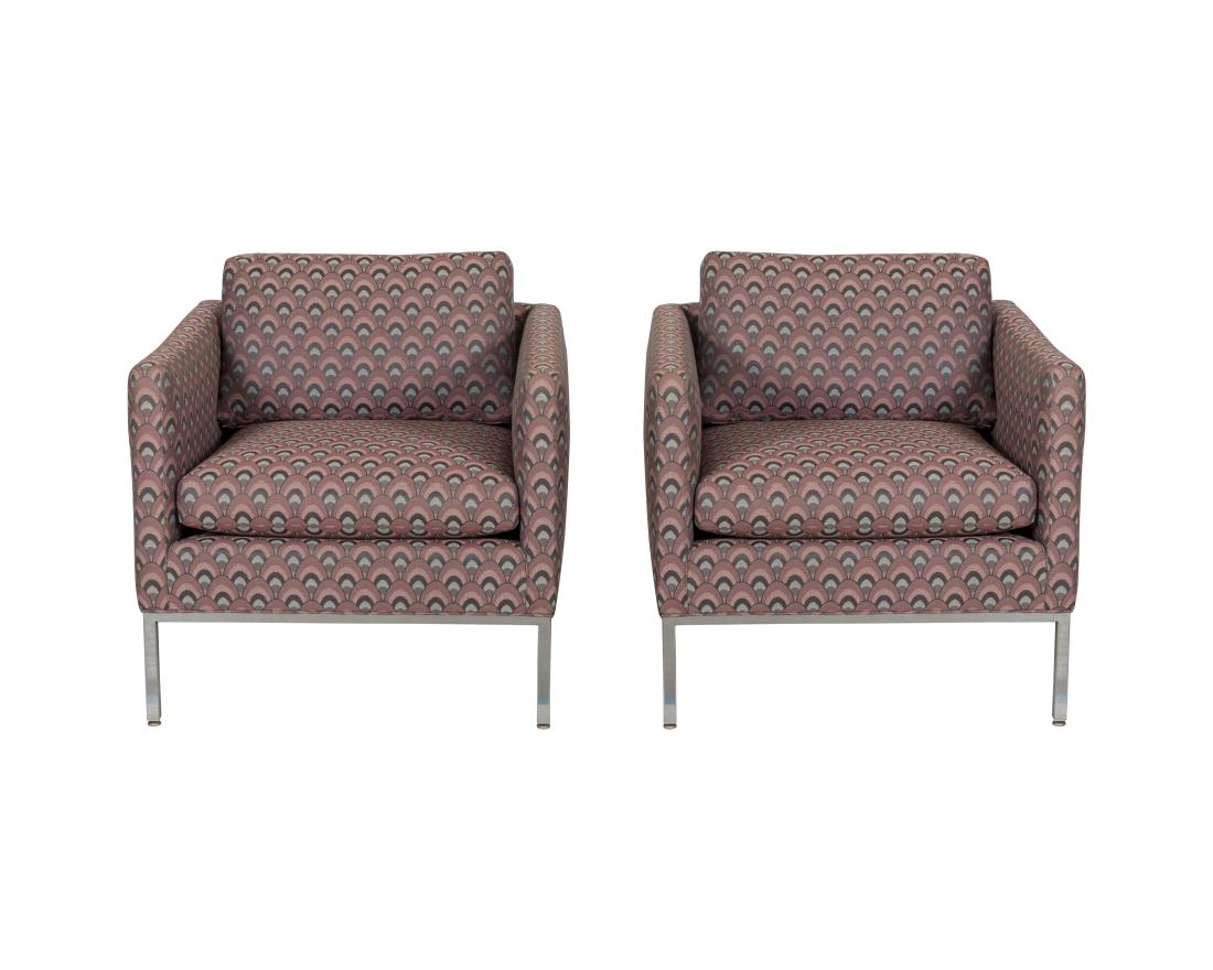 Florence Knoll (Attr.) Lounge Chairs - Pair (1 of 3)