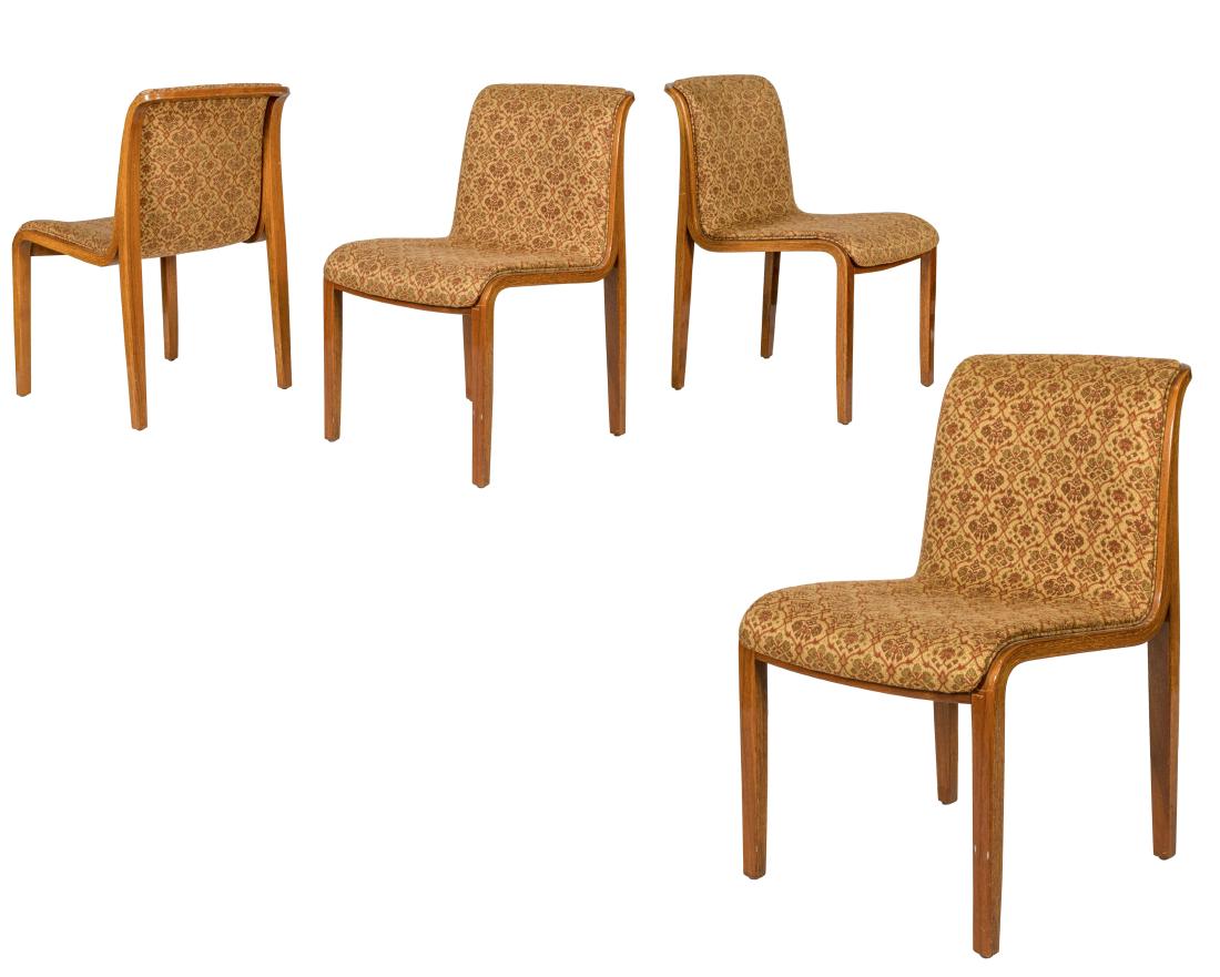 Bill Stephens for Knoll Dining Chairs - Four: Description - A set of four Bill Stephens for Knoll dining chairs. Dimensions - 32" x 20" x 23"