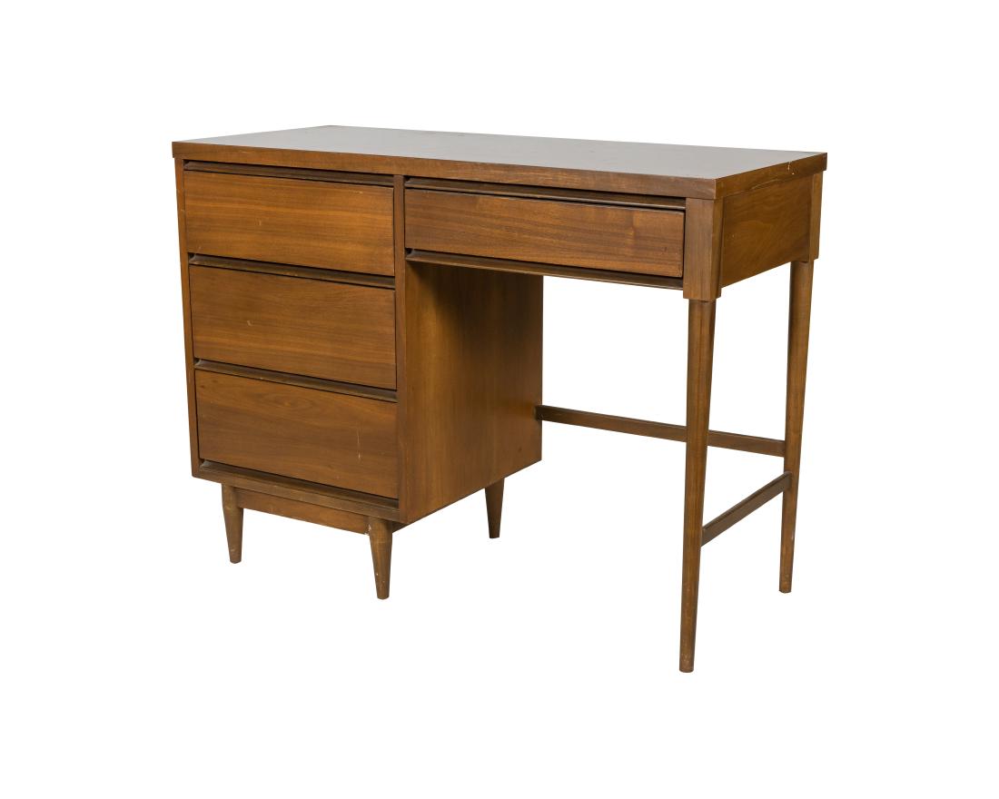 Danish Style Walnut Desk (1 of 3)