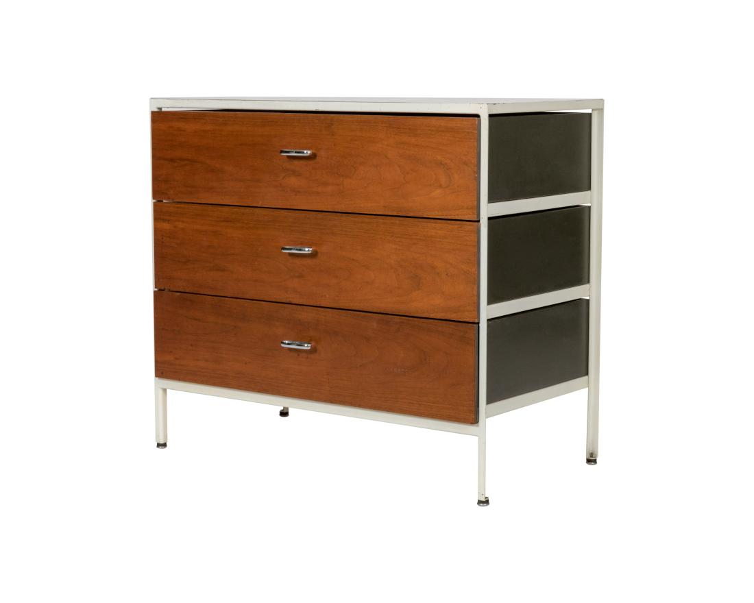 George Nelson for Herman Miller Skeleton Chest: Description - George Nelson for Herman Miller skeleton chest. Dimensions - 30" x 33.5" x 17"