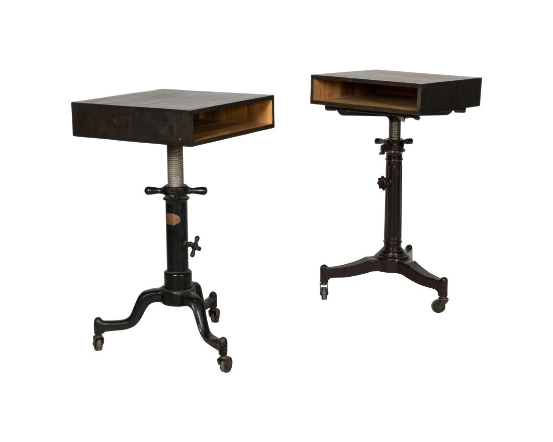 Two Industrial Tall Stands (1 of 4)