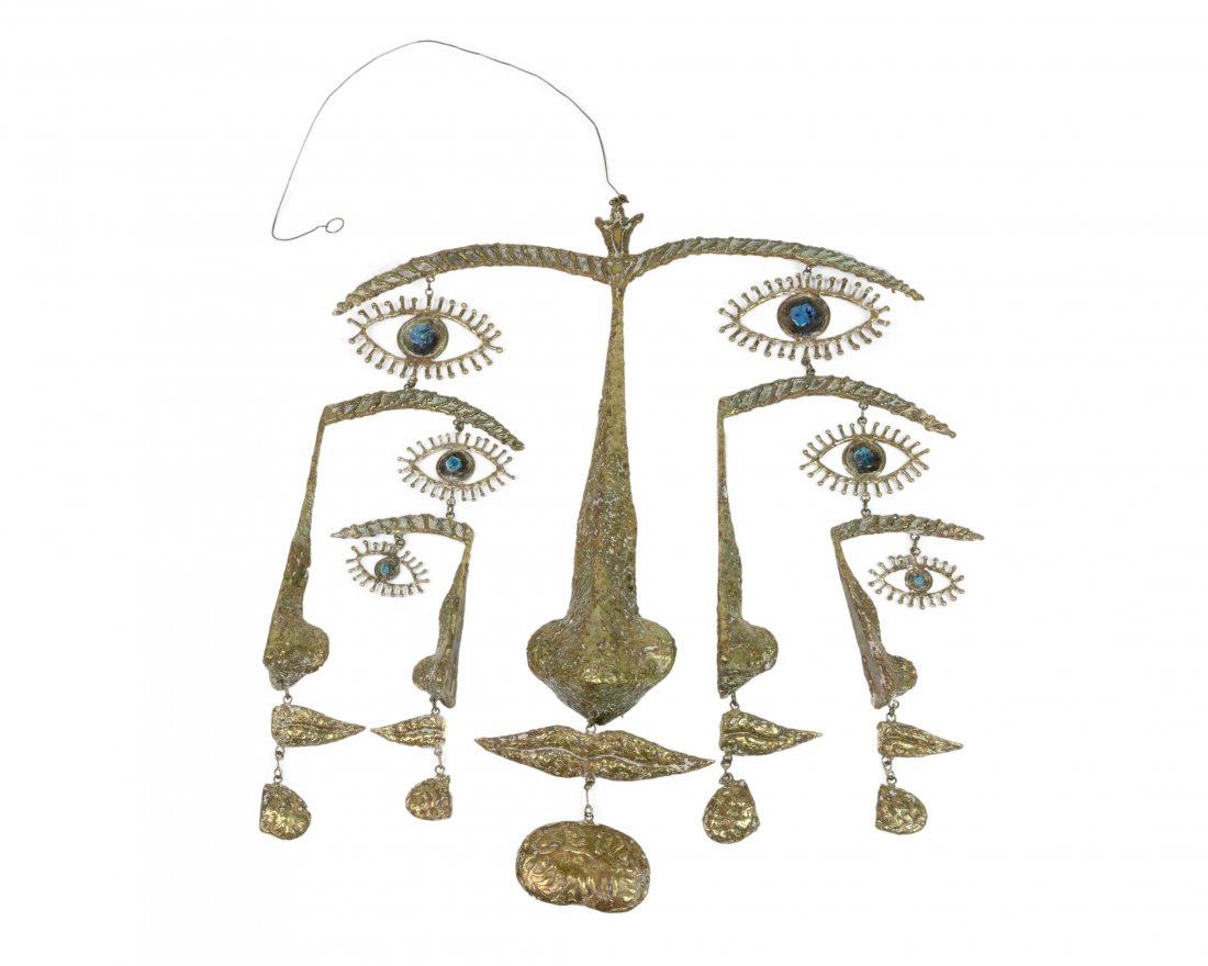 Pal Kepenyes Brutalist Face Sculpture - Signed (1 of 4)