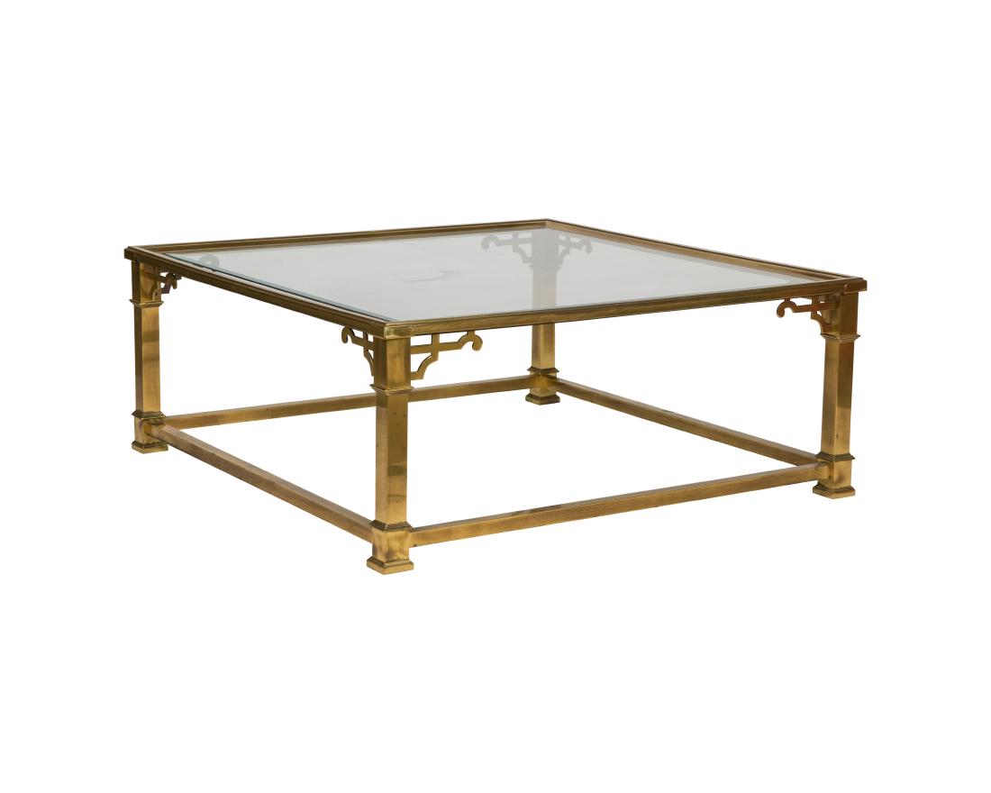 Mastercraft Coffee Table: Description - A Mastercraft coffee table. Dimensions - 16" x 40"