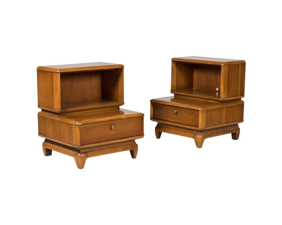 Kent Coffey "Penthouse" Nightstands - Pair (1 of 3)
