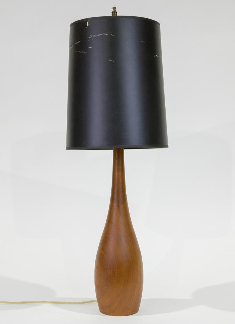 Danish Viking Teak Table Lamp (1 of 2)