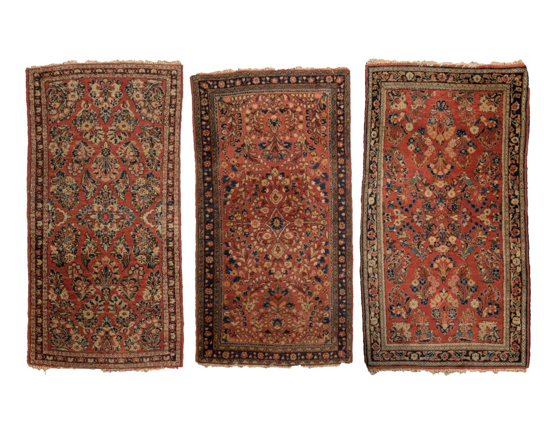 Three Sarouk Mats (1 of 7)