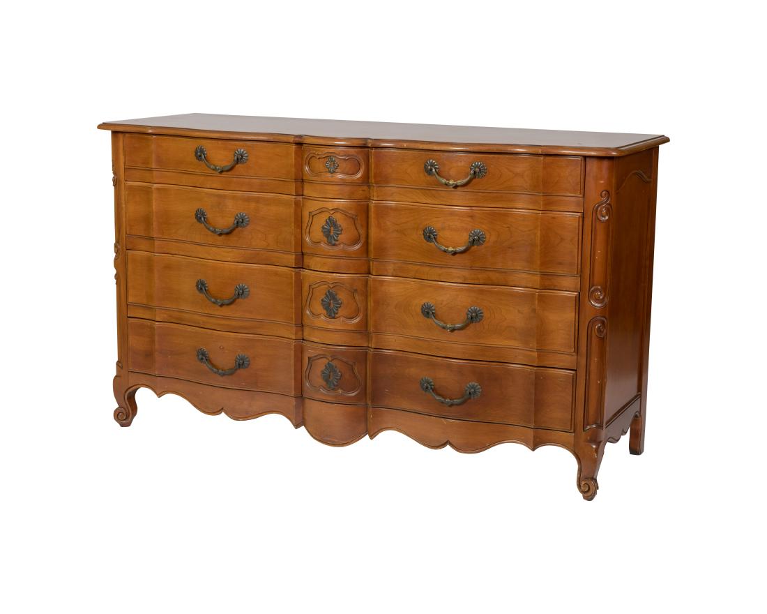 John Widdicomb French Provincial Triple Dresser (1 of 4)