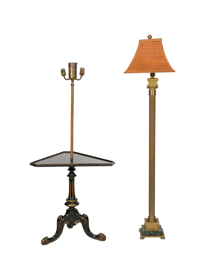 Two French Style Floor Lamps (1 of 3)