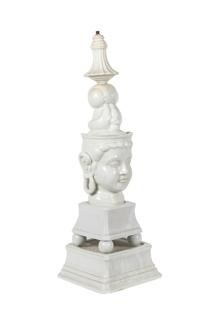 Asian Porcelain Table Lamp (1 of 3)