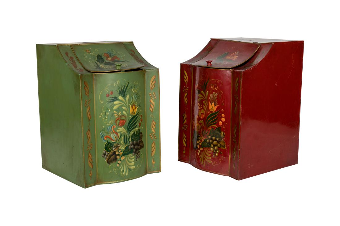 Two Tole Tins (1 of 3)