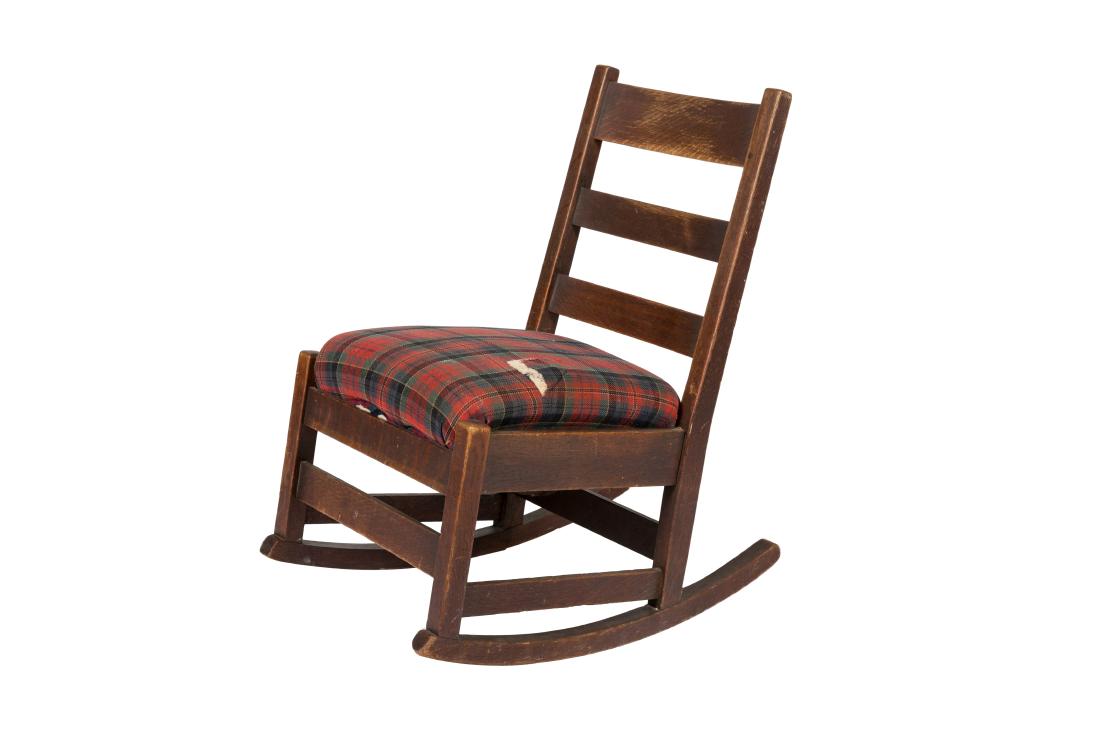 Stickley Mission Oak Rocker (1 of 4)