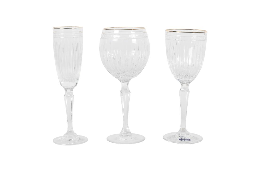 Waterford Hanover Gold Stemware - 20 Piece (1 of 4)