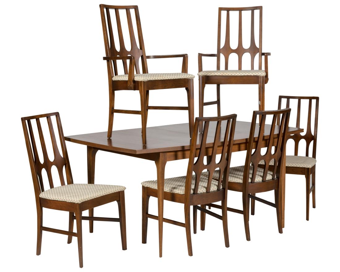 Broyhill Brasilia Dining Table and Six Chairs
