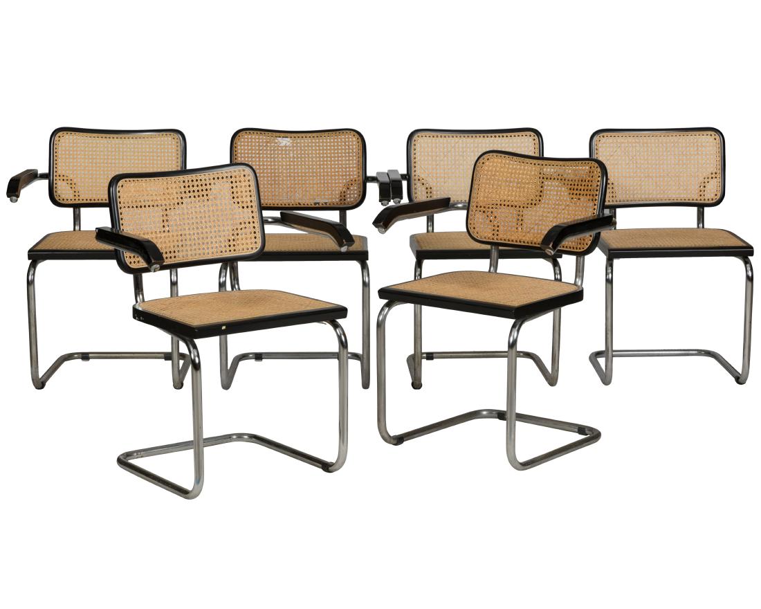 Marcel Breuer Arm Chairs - Six (1 of 3)