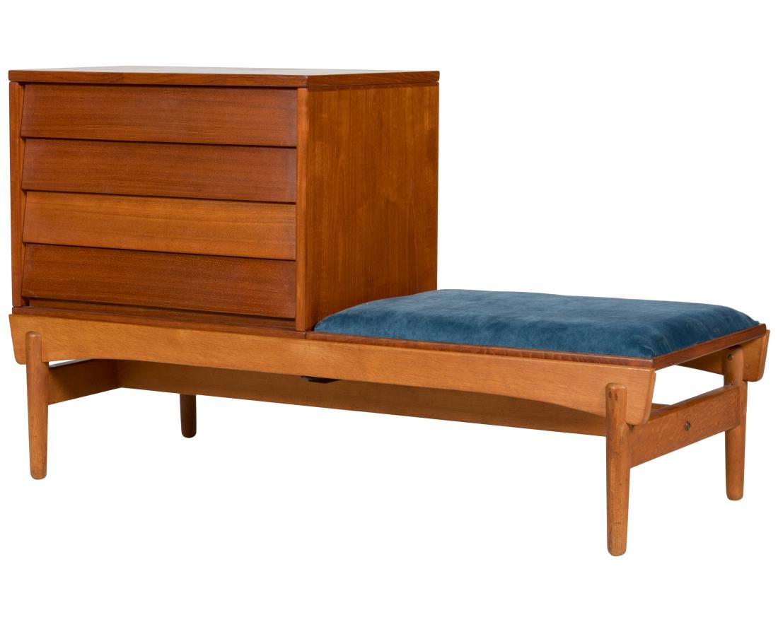 Stiehl Furniture 3 Piece Teak Cabinet and Bench (1 of 5)