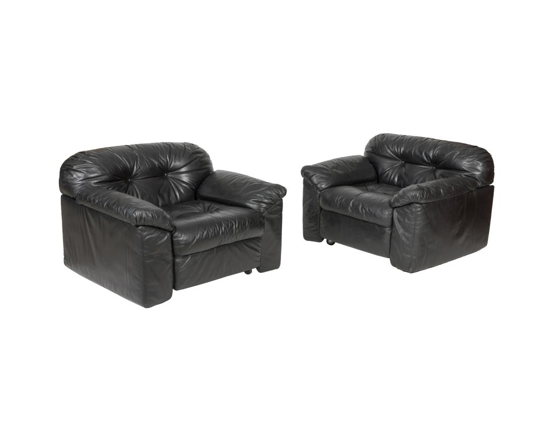 Geoffrey Harcourt for Artifort Club Chairs- Pair (1 of 5)