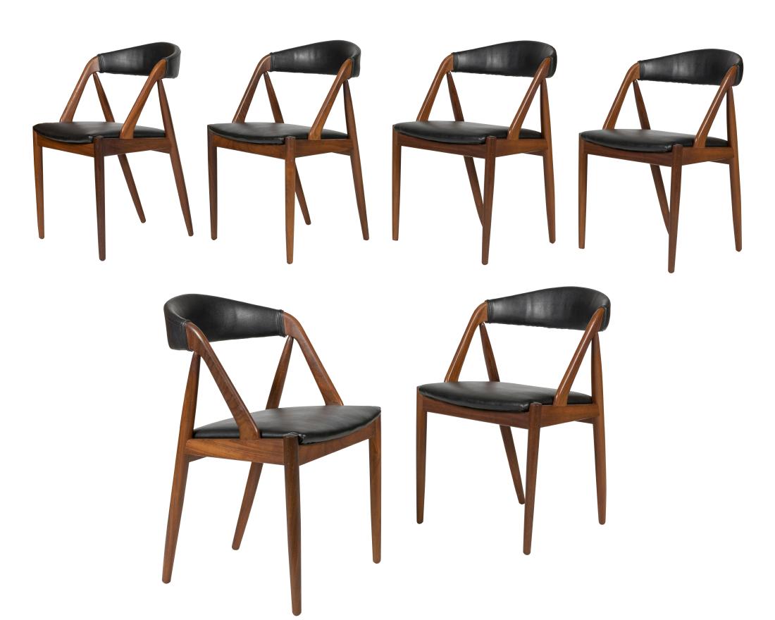 Kai Kristiansen Model 31 Teak Chairs - Six (1 of 5)