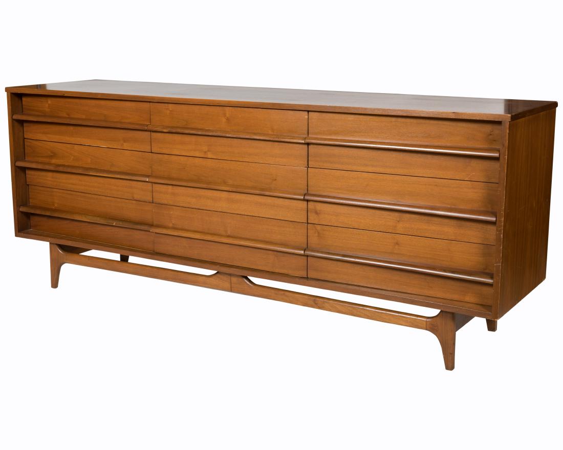 United Furniture Co. Walnut Credenza/Chest (1 of 4)