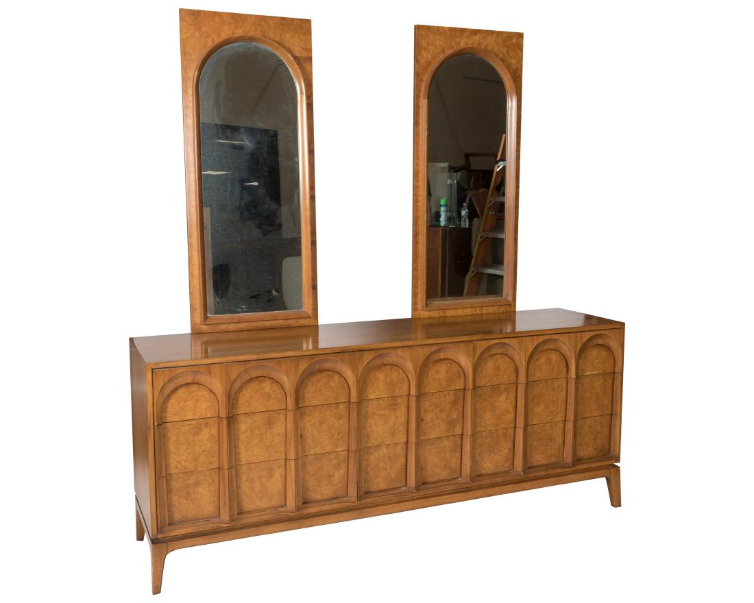 Thomasville Credenza/Chest and Two Mirrors (1 of 3)