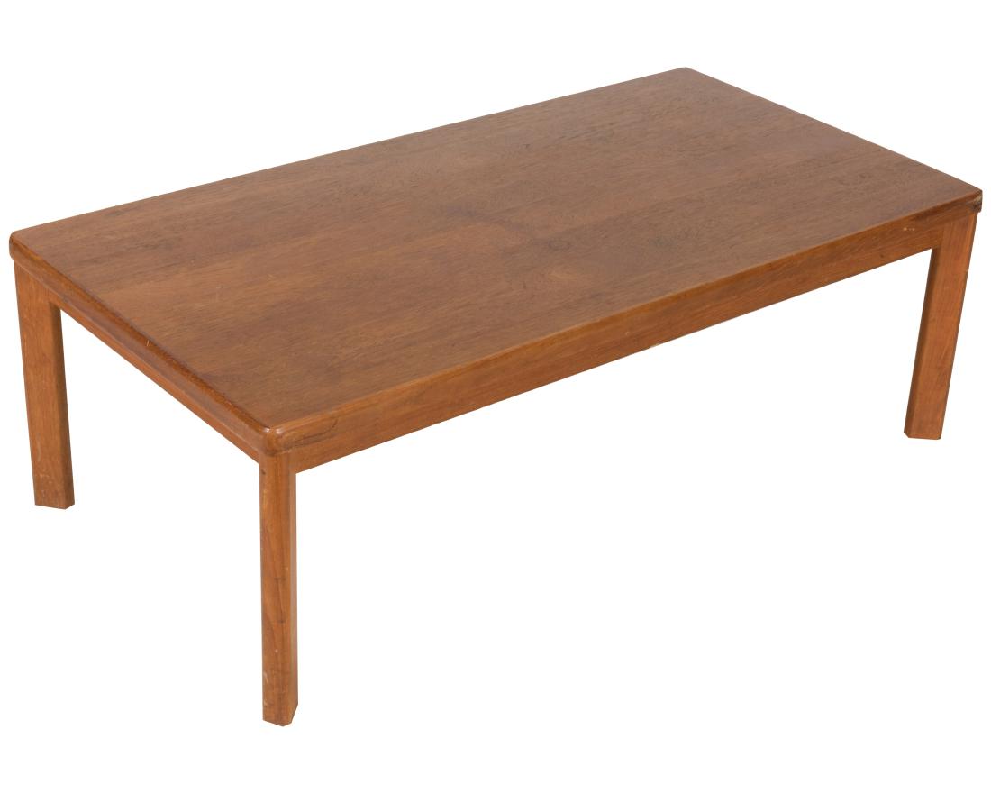 Danish Teak Coffee Table: Description - Danish teak coffee table. Dimensions - 16" x 49" x 25"