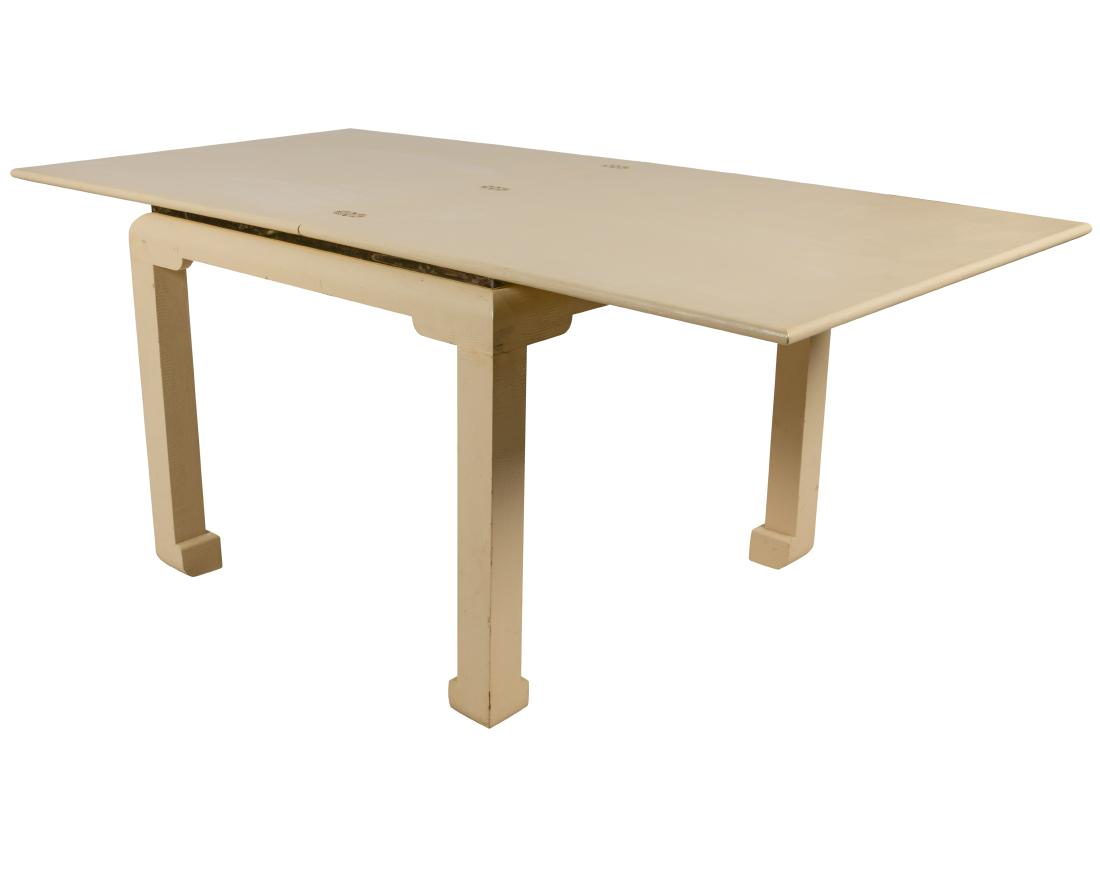 Flip Top Game Table - Manner of Karl Springer (1 of 6)