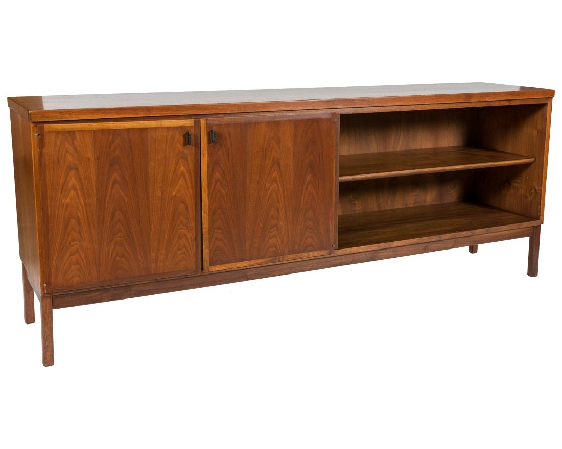 Founders Teak Credenza: Description - Founders teak credenza. Dimensions - 30.5" x 78" x 18"