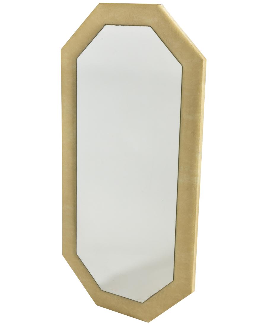 Springer Style Faux Snake Skin Mirror (1 of 2)