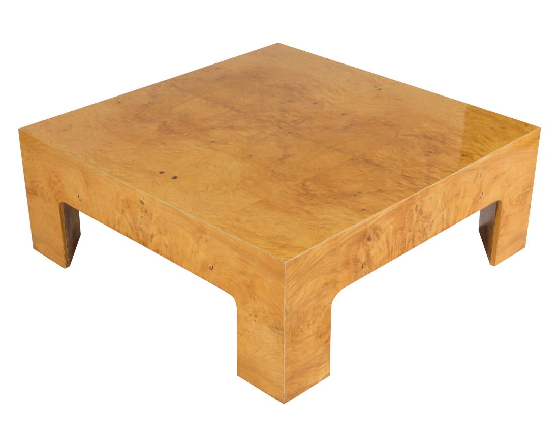 Milo Baughman Burl Coffee Table (1 of 4)