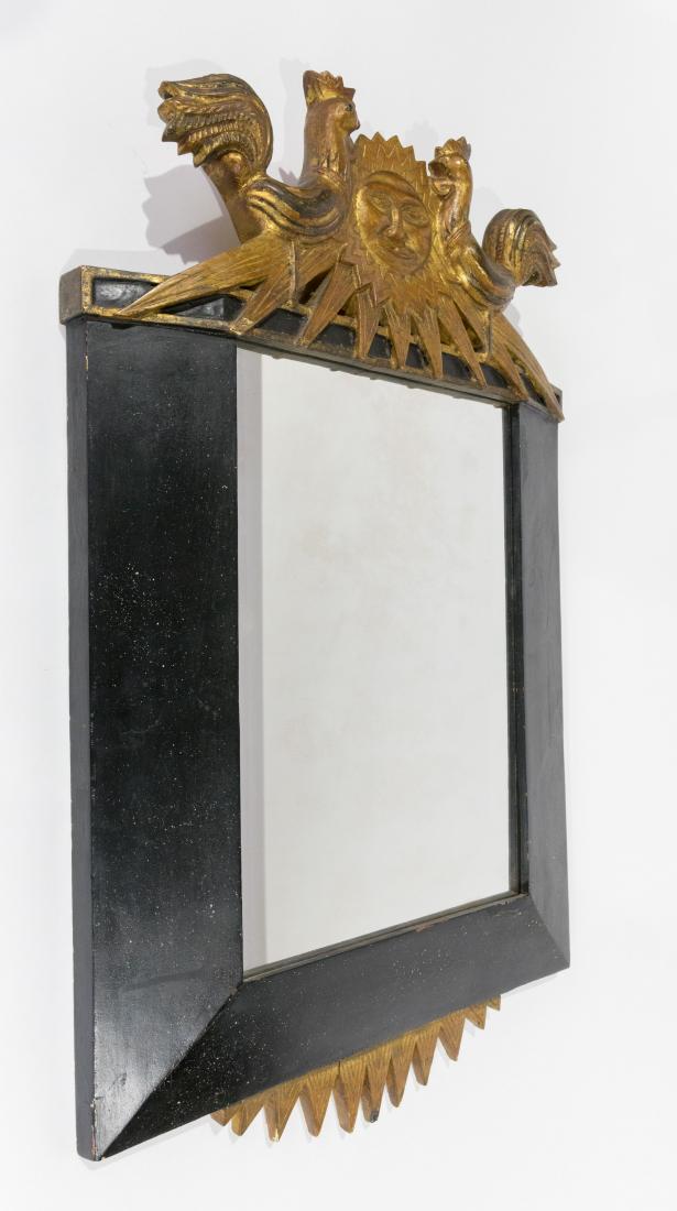 Palladio Italian Carved "Rooster" Mirror - Signed (1 of 3)