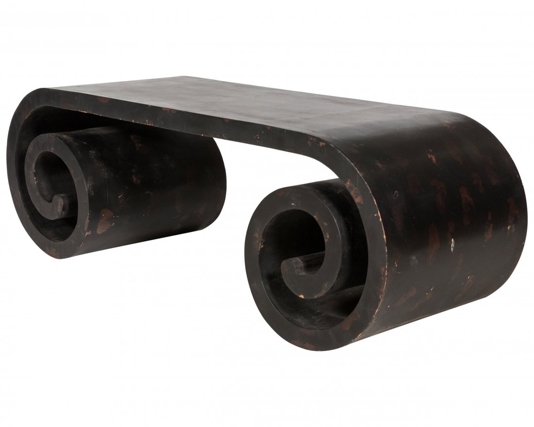 Oriental Scroll Style Coffee Table (1 of 2)