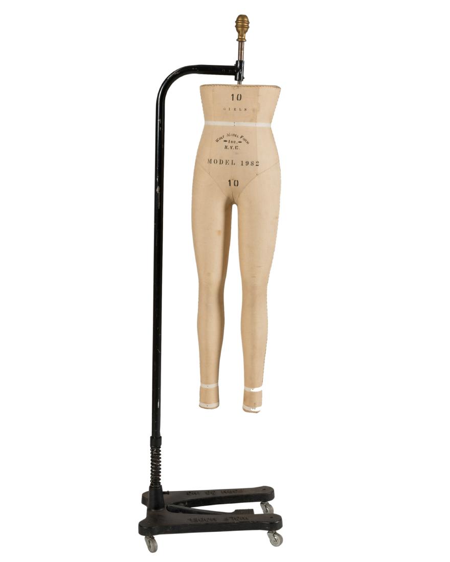 Wolf Model Form Company Iron Dress Form (1 of 3)