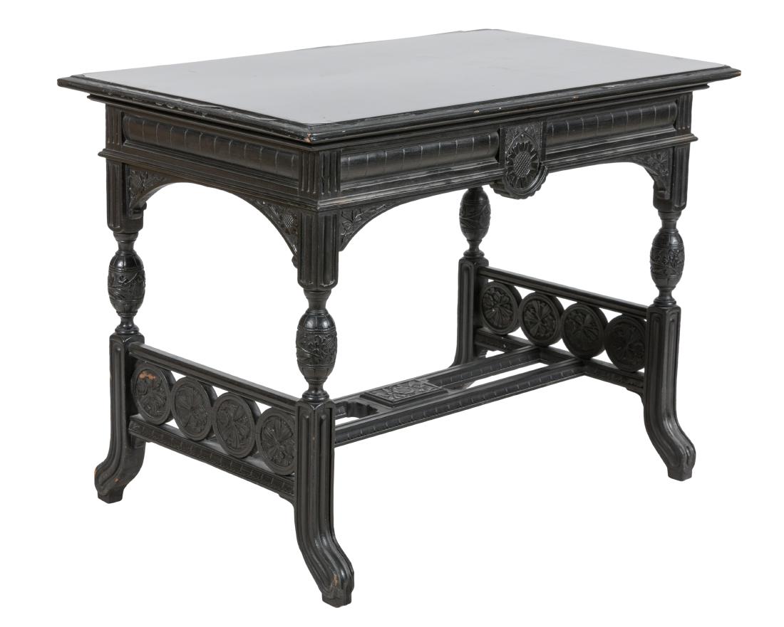 Ebonized Aesthetic Library Table (1 of 5)