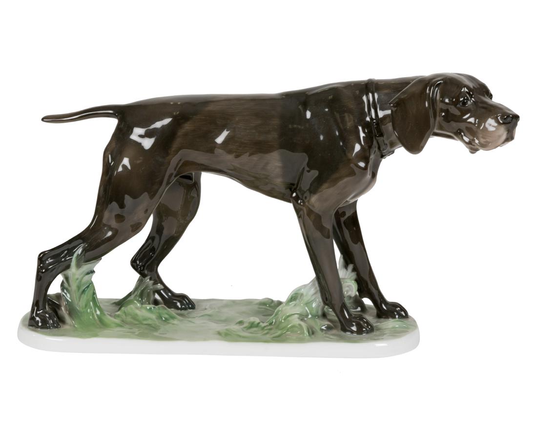 Rosenthal Porcelain Pointer - Fritz Diller (1 of 4)