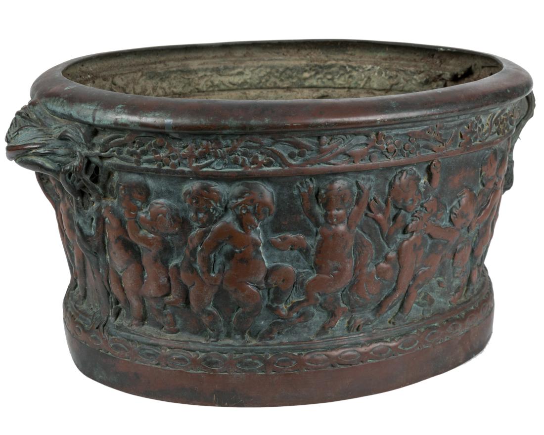 Figural Copper Planter (1 of 6)