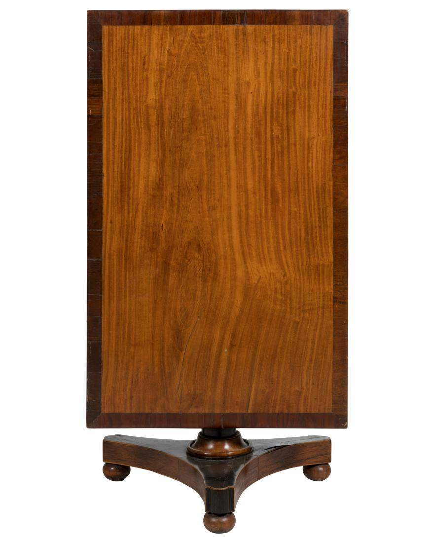 19th C. Ebonized Tilt Top Table (1 of 6)