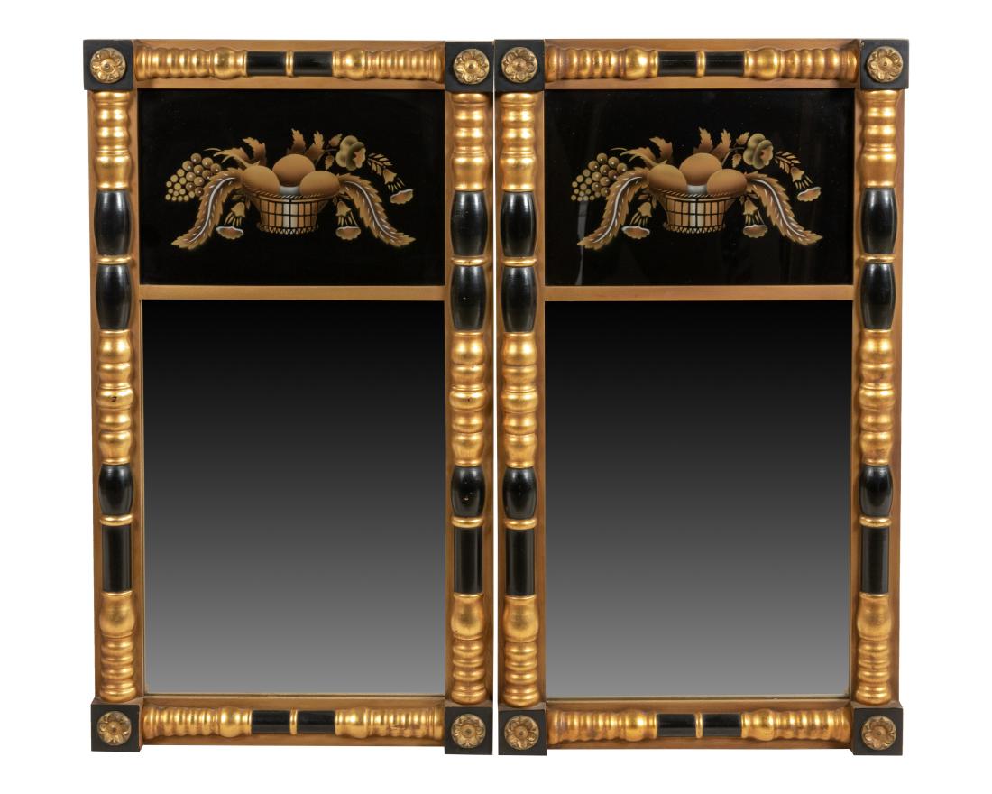 Hitchcock Empire Style Mirror - Pair (1 of 2)