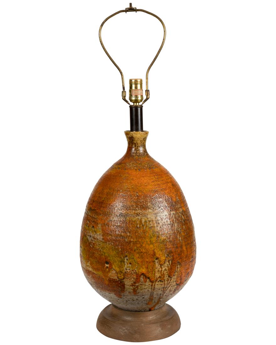 Large 60's Ceramic Lamp (1 of 1)