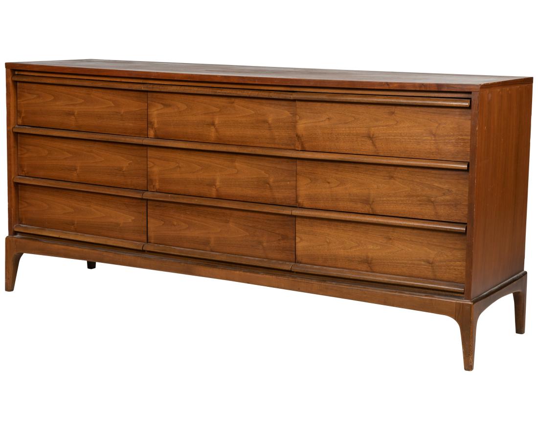 Lane Walnut Credenza/Chest (1 of 4)
