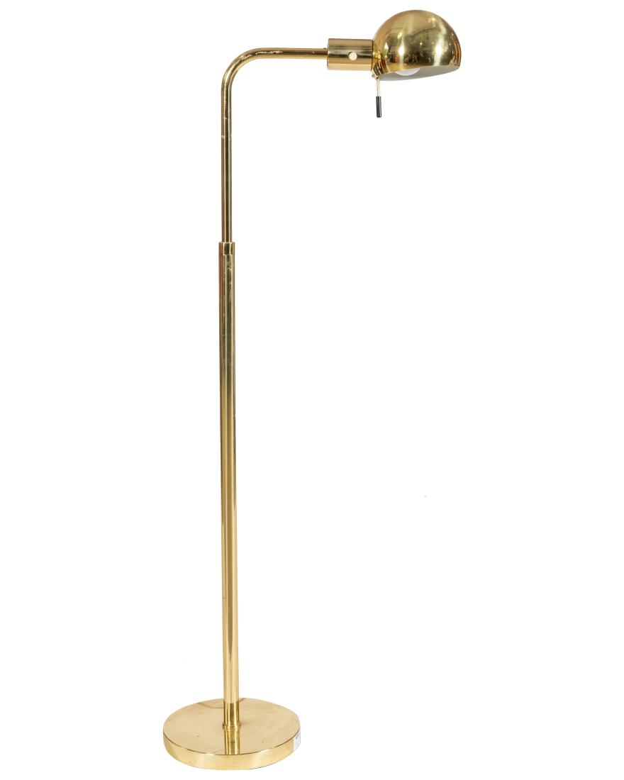Hansen Brass Adjustable Floor Lamp (1 of 3)