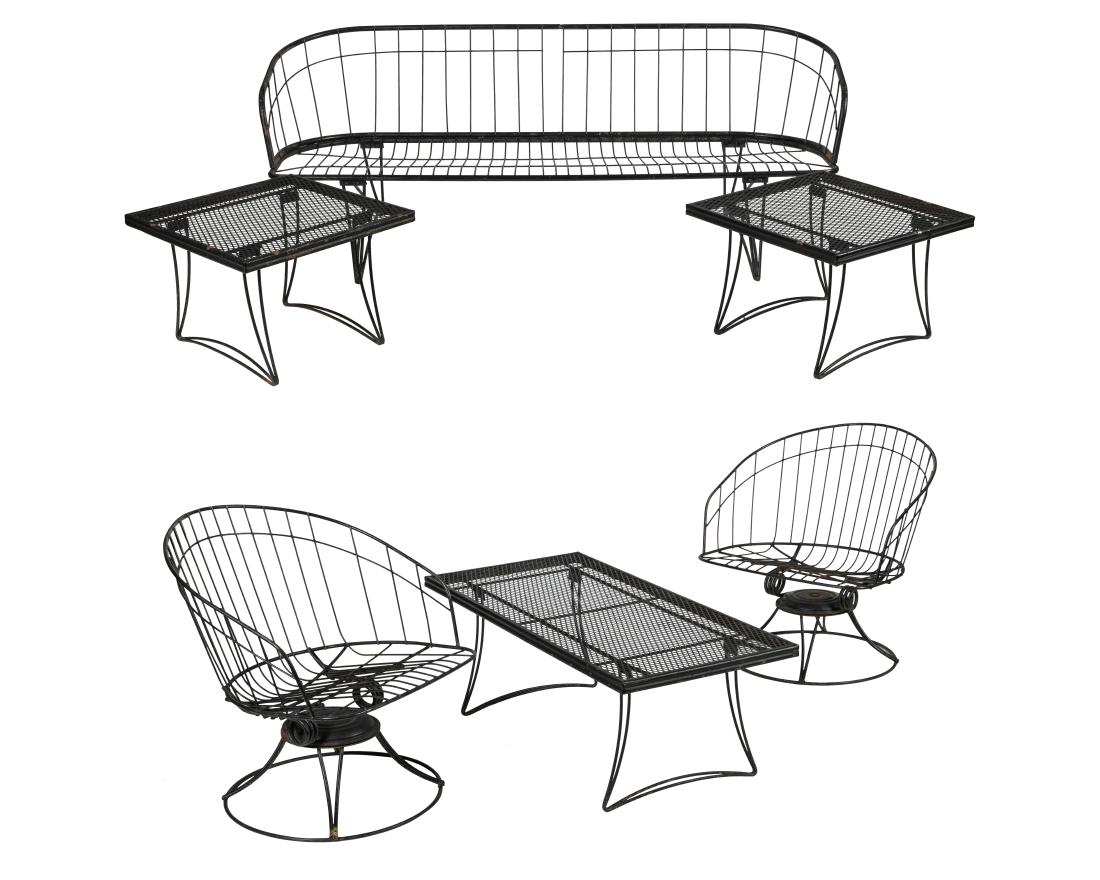 Woodcrest Iron Patio Set (1 of 3)
