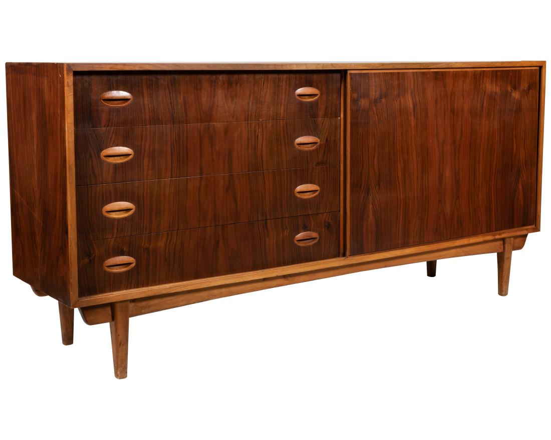 Danish Style Rosewood Credenza (1 of 7)