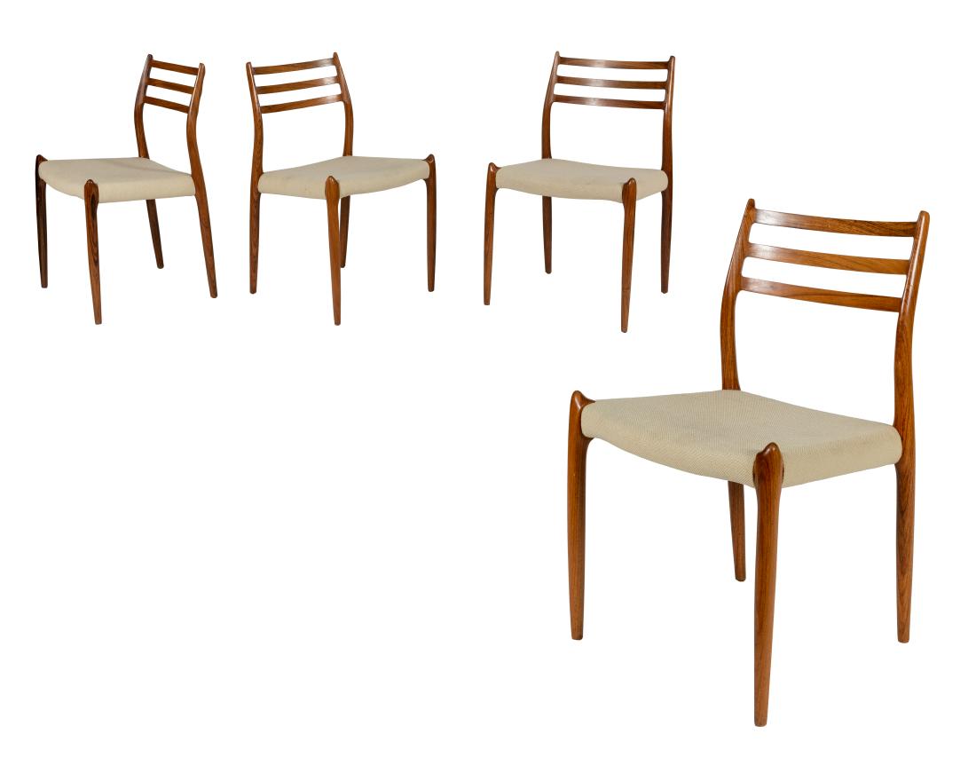 Niels Moller -  Model 78 Rosewood Dining Chairs (1 of 8)