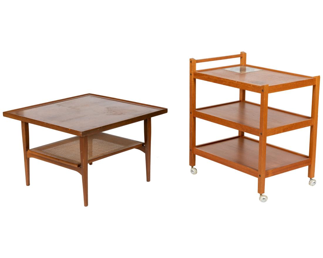 Kipp Stewart Table and Three Tier Cart (1 of 4)