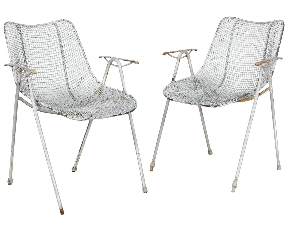 Russell Woodard Sculptura Arm Chairs - Pair (1 of 2)