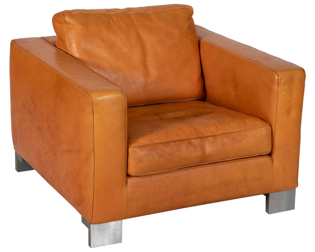 Molinari Leather Club Chair (1 of 5)