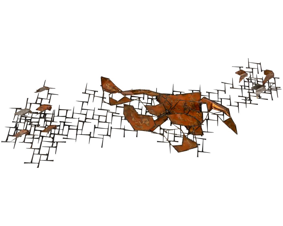 Two Part Nail Art Wall Sculpture (1 of 2)