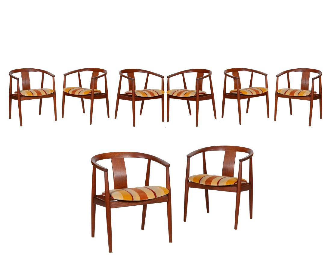 Danish Teak Dining Chairs - 8 (1 of 7)