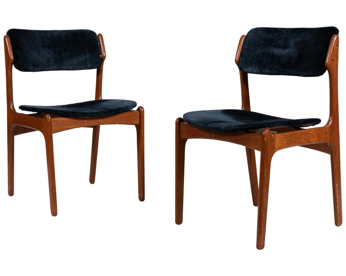 Erik Buch Teak Chairs - Pair (1 of 3)