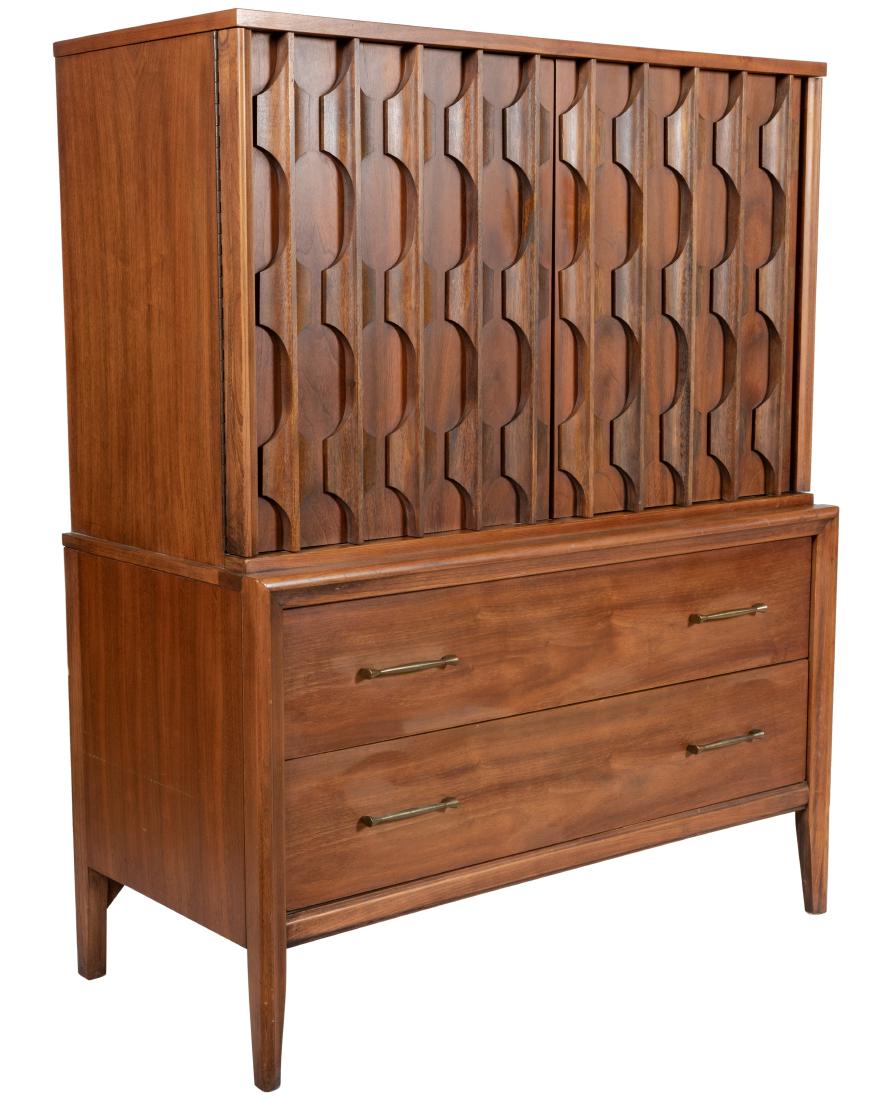 Kent Coffey Highboy Dresser (1 of 3)