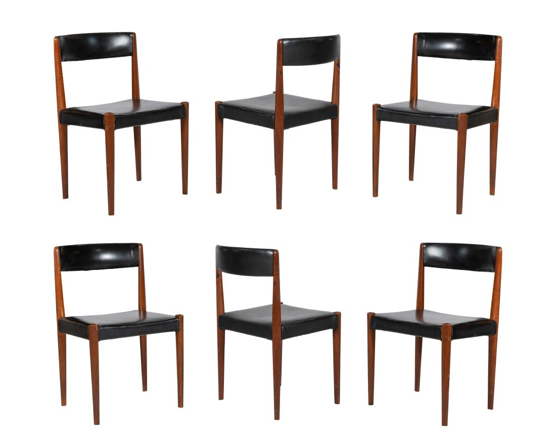 Moller Style Danish Teak Dining Chairs - Six (1 of 5)